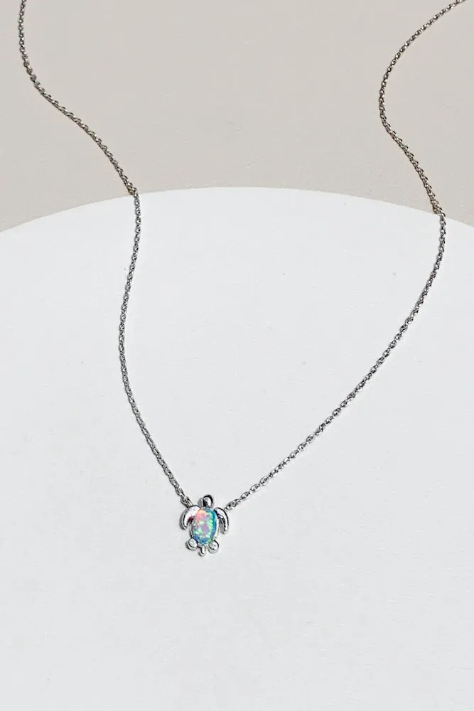 Tortoise Opal Necklace