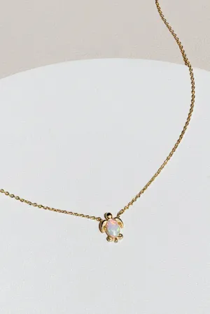 Tortoise Opal Necklace
