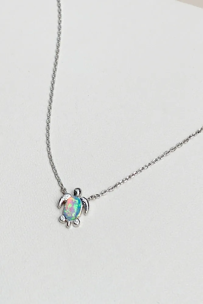 Tortoise Opal Necklace