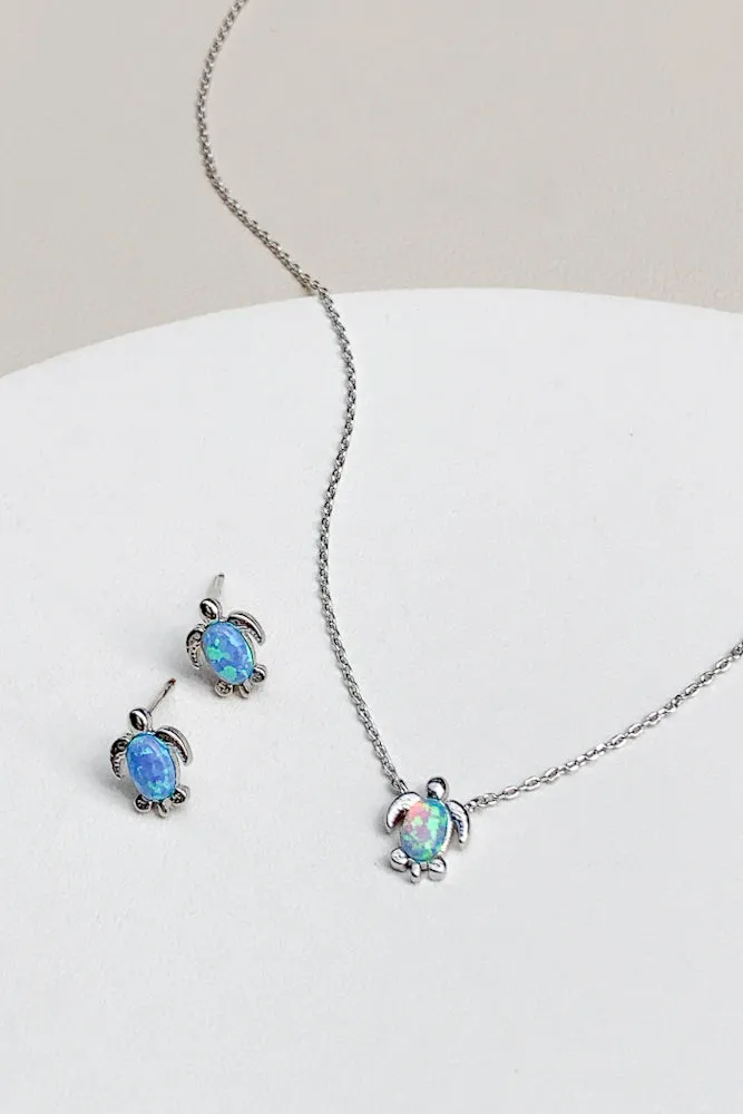 Tortoise Opal Necklace