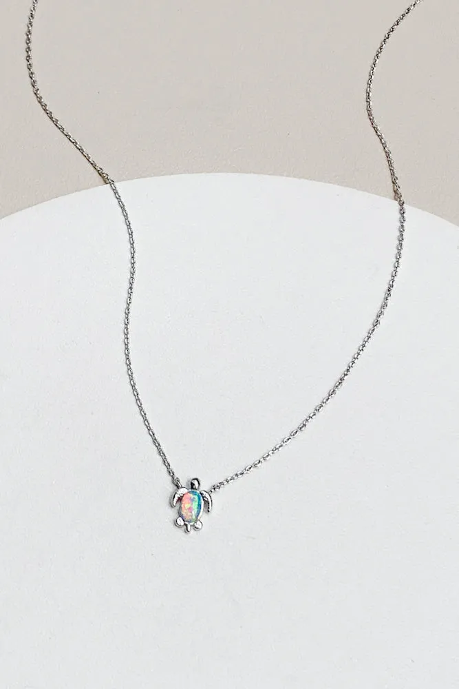 Tortoise Opal Necklace