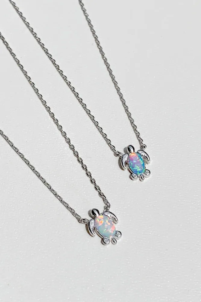 Tortoise Opal Necklace