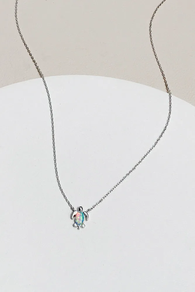 Tortoise Opal Necklace