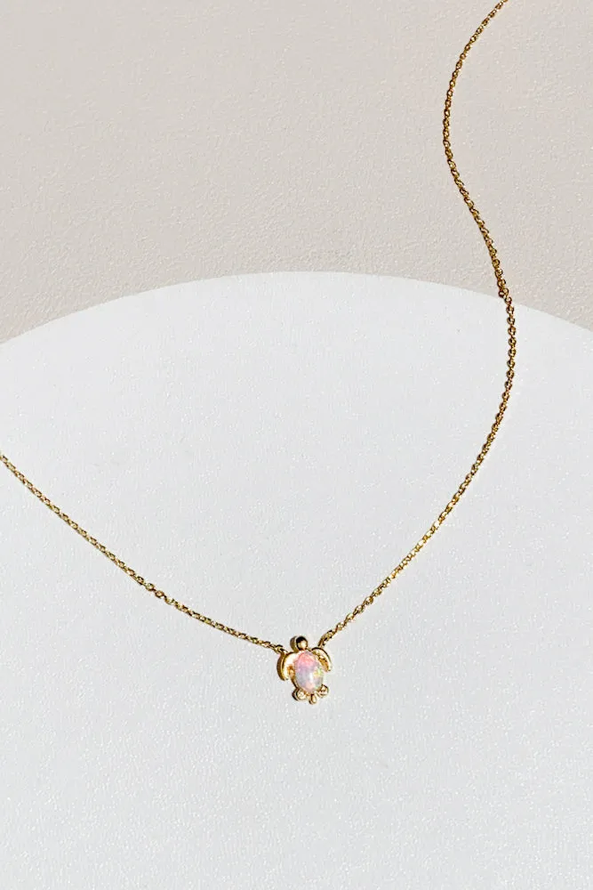 Tortoise Opal Necklace