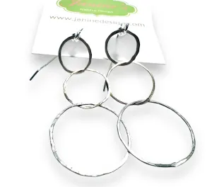 Triple Circle Earrings