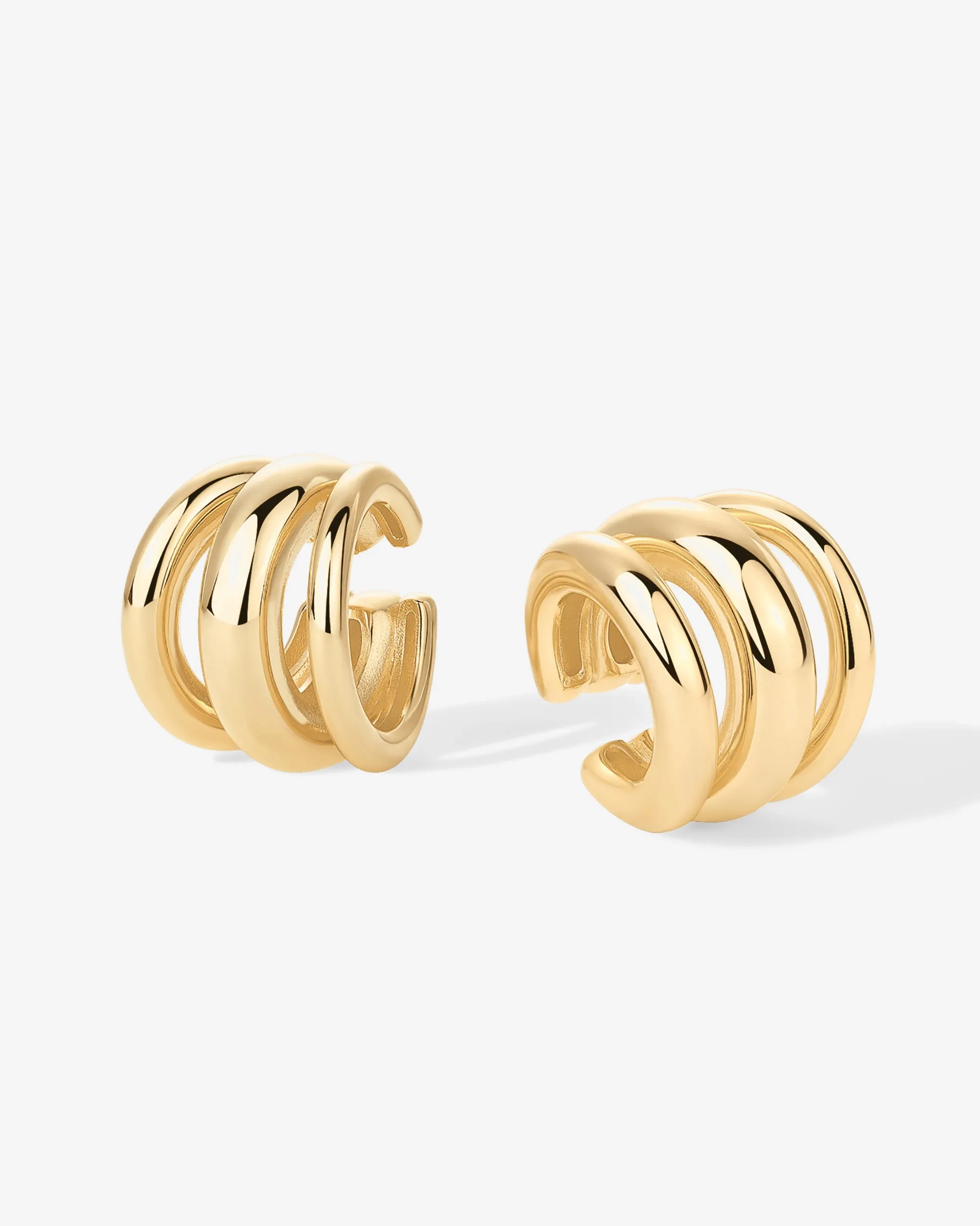 Triple Ring Ear Cuffs