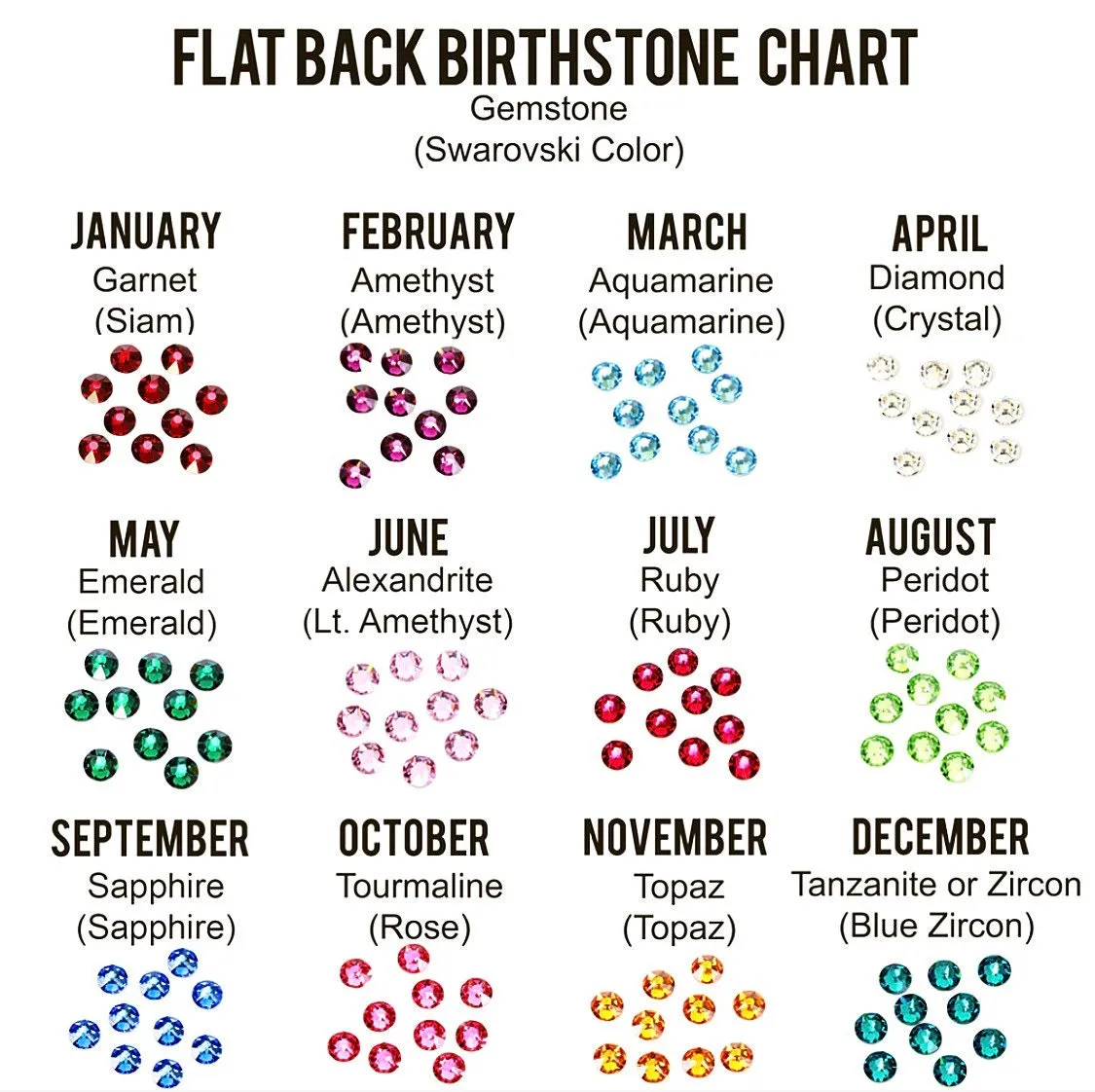 Triskelion Birthstone Earrings
