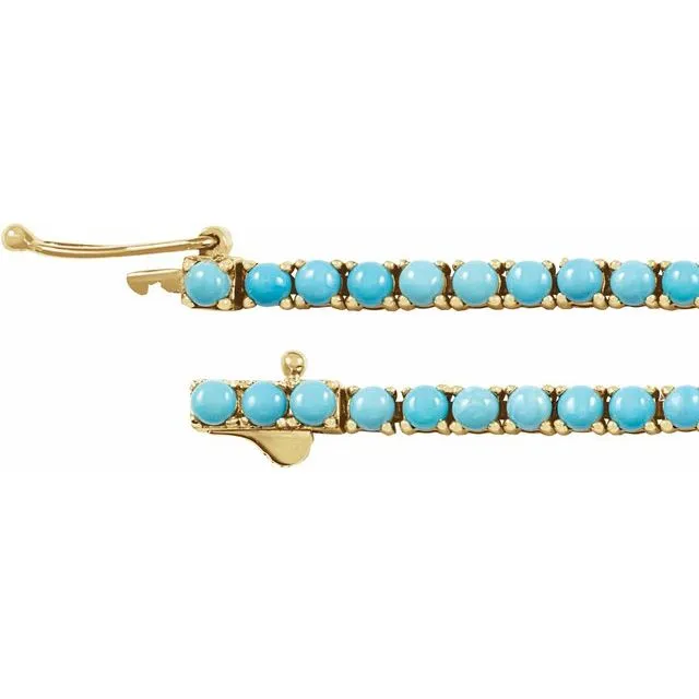 Turquoise Tennis Bracelet