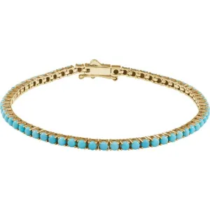 Turquoise Tennis Bracelet