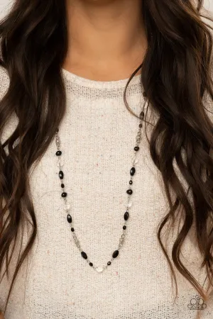 Twinkling Treasures Black Paparazzi Necklace