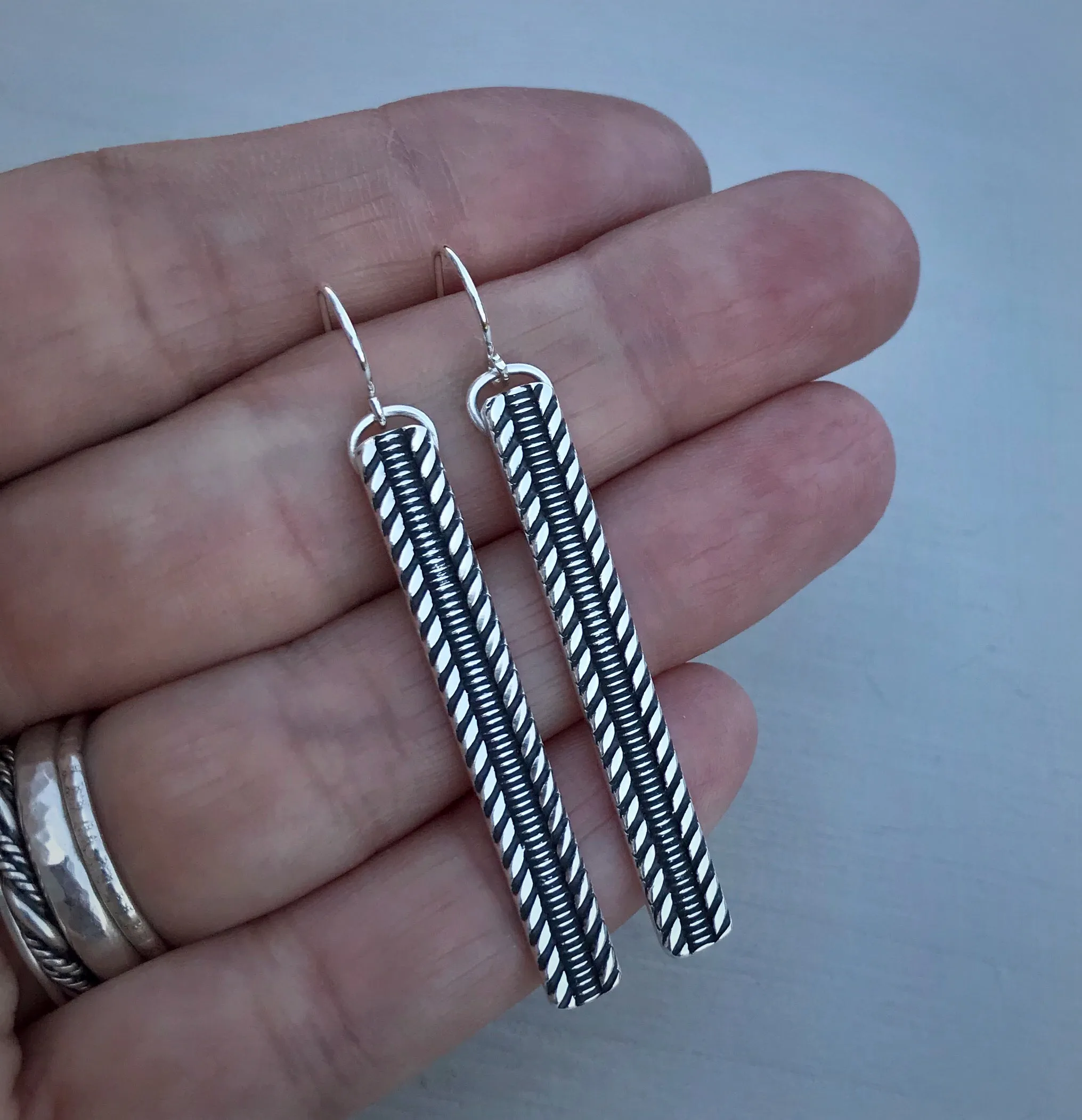 Twist Bar Earrings