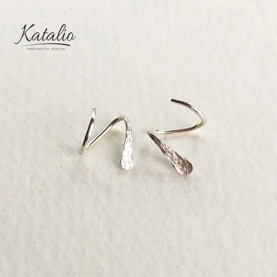 Twisted Tragus Ear Cuffs