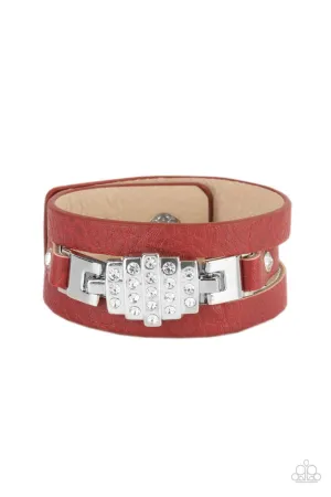 Ultra Urban Red Paparazzi Bracelet