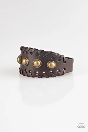 Urban Cowboy Brown Paparazzi Bracelet