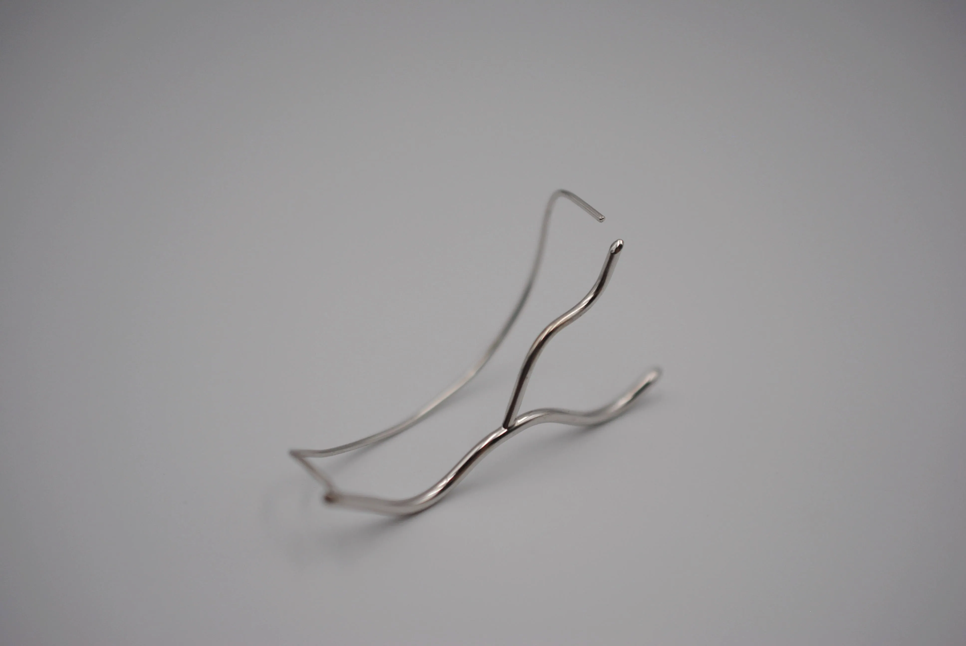 Vine Rhodium Roots Ear Climbers