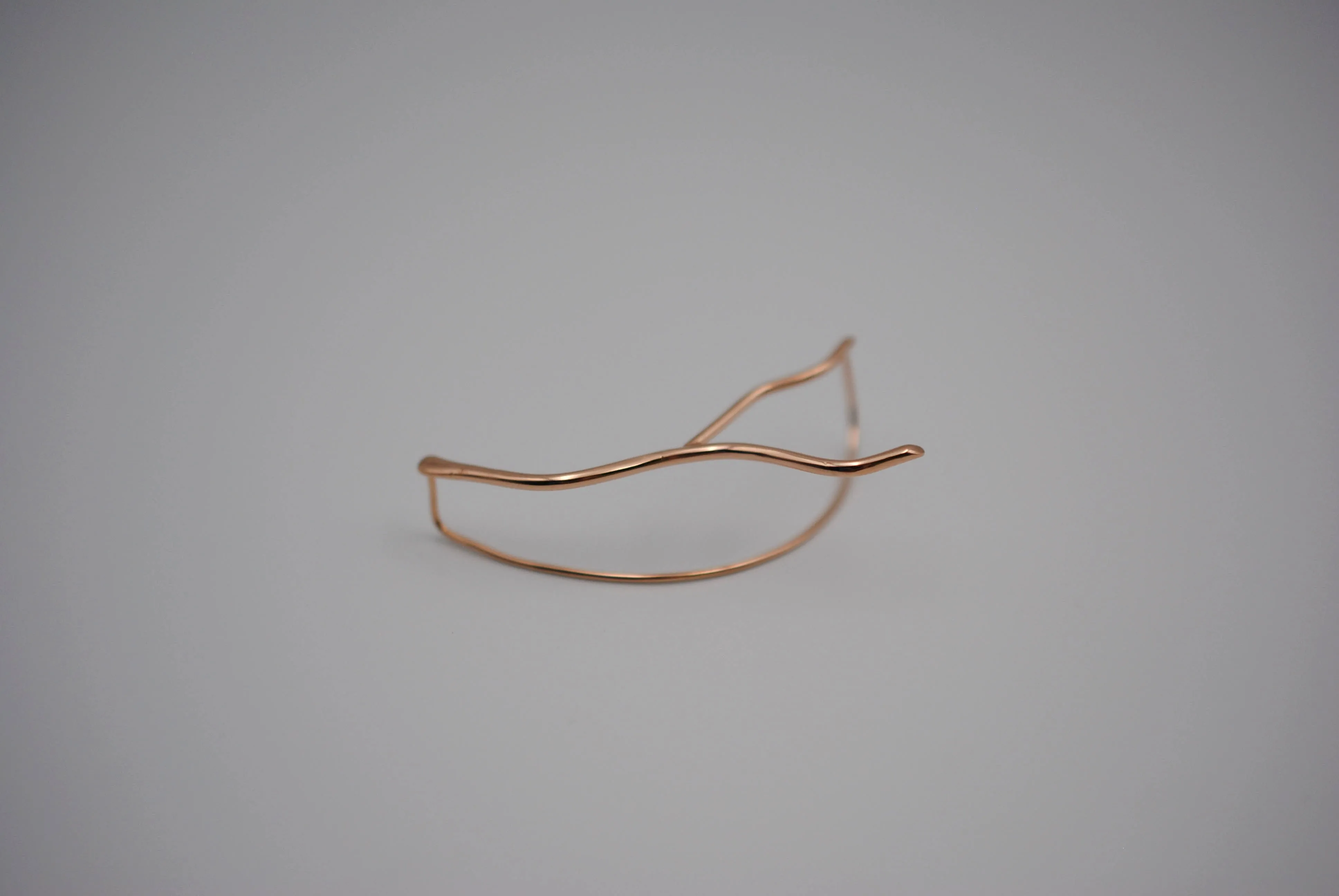 Vine Rose Gold Roots Ear Climbers