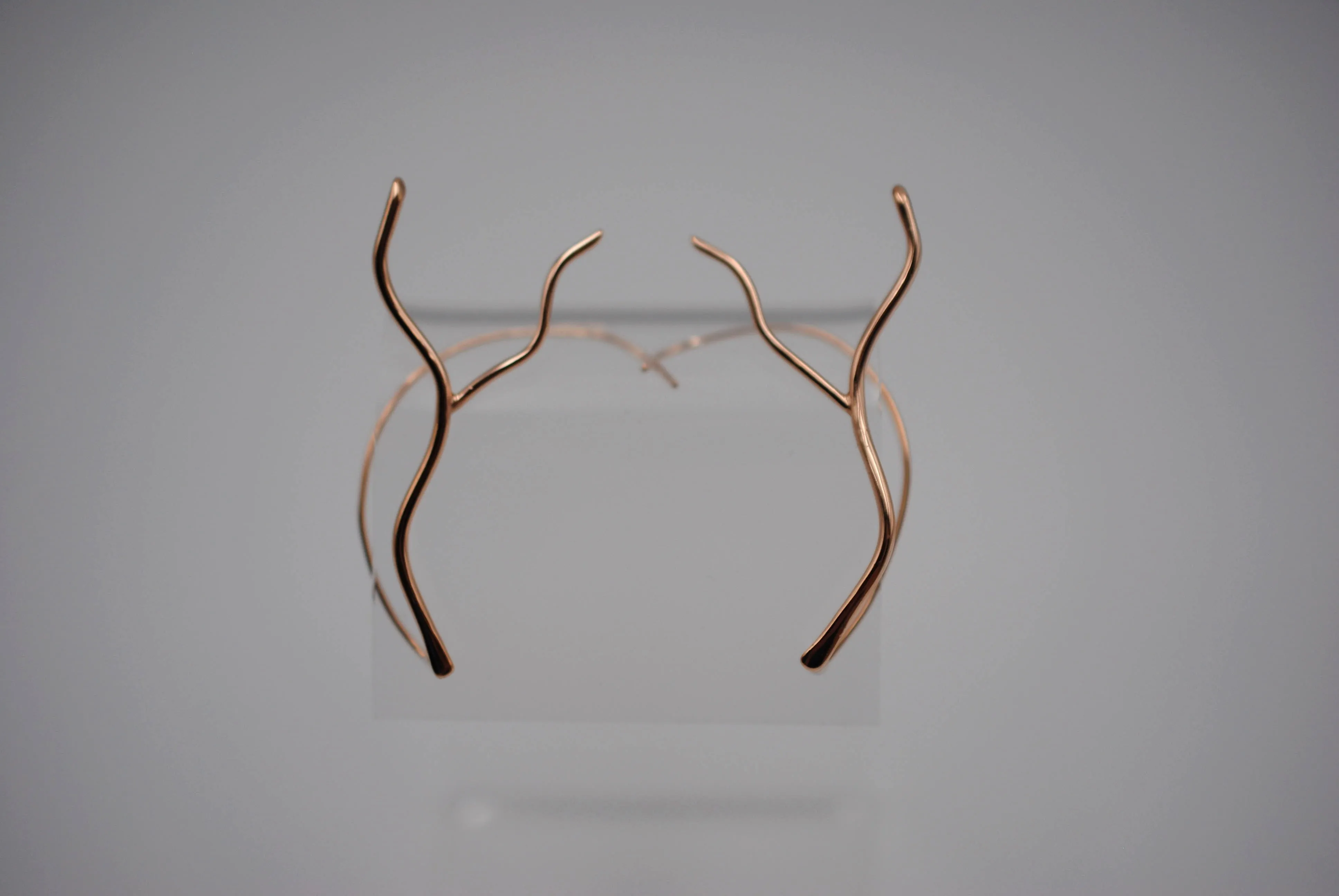 Vine Rose Gold Roots Ear Climbers
