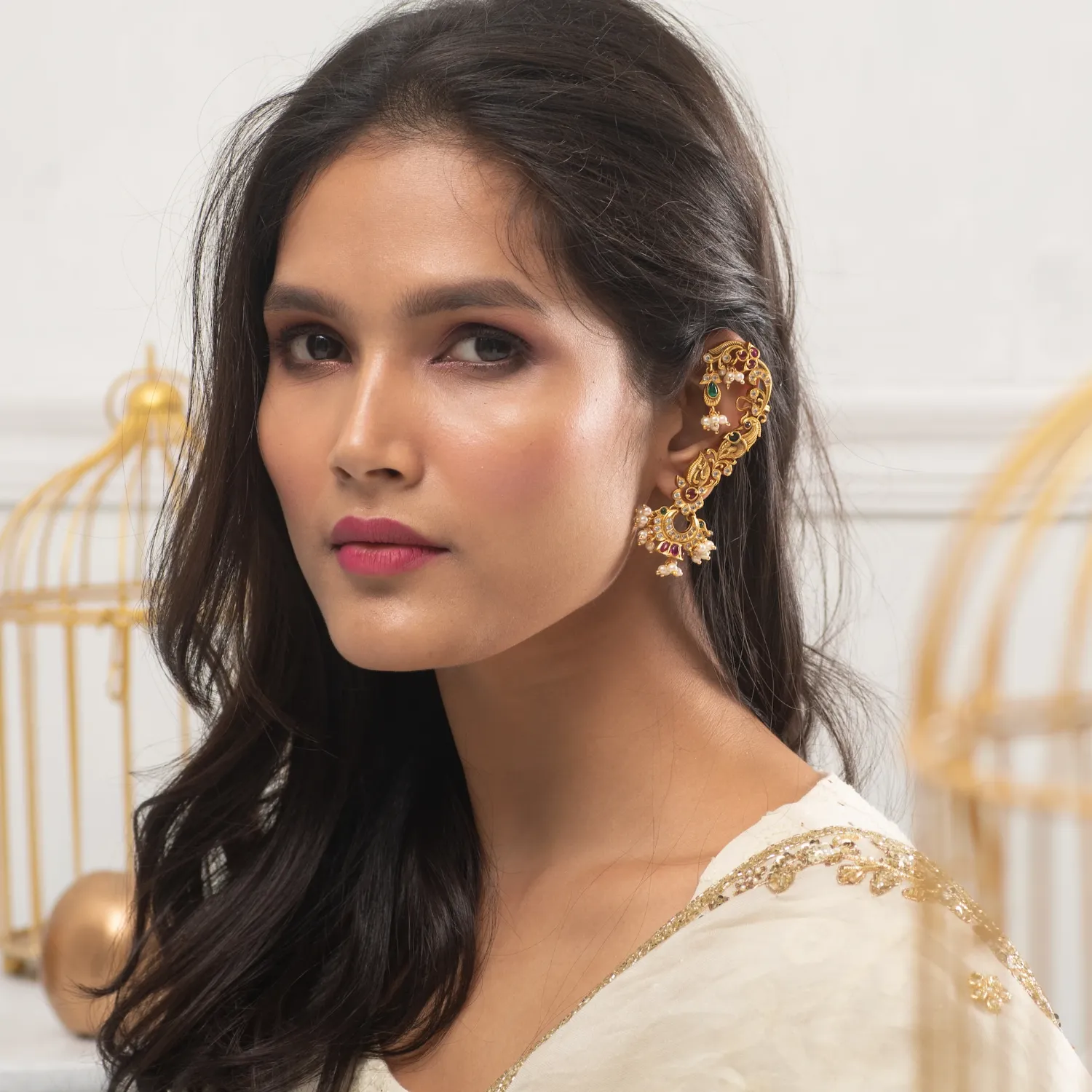 Watika Nakshatra CZ Earrings