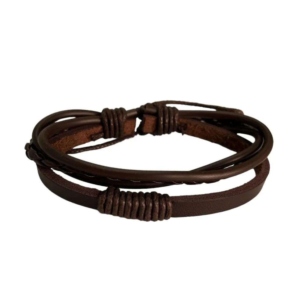 Where There's a Will There's A Way" Leather Bracelet 2
