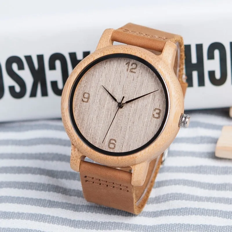 Women's Brown Genuine Leather Watch
