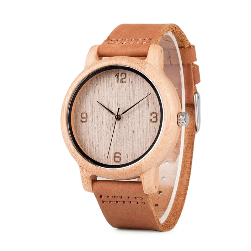 Women's Brown Genuine Leather Watch