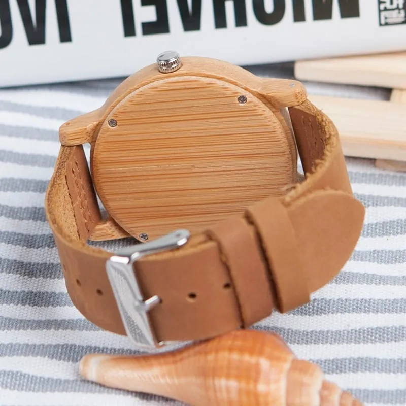 Women's Brown Genuine Leather Watch