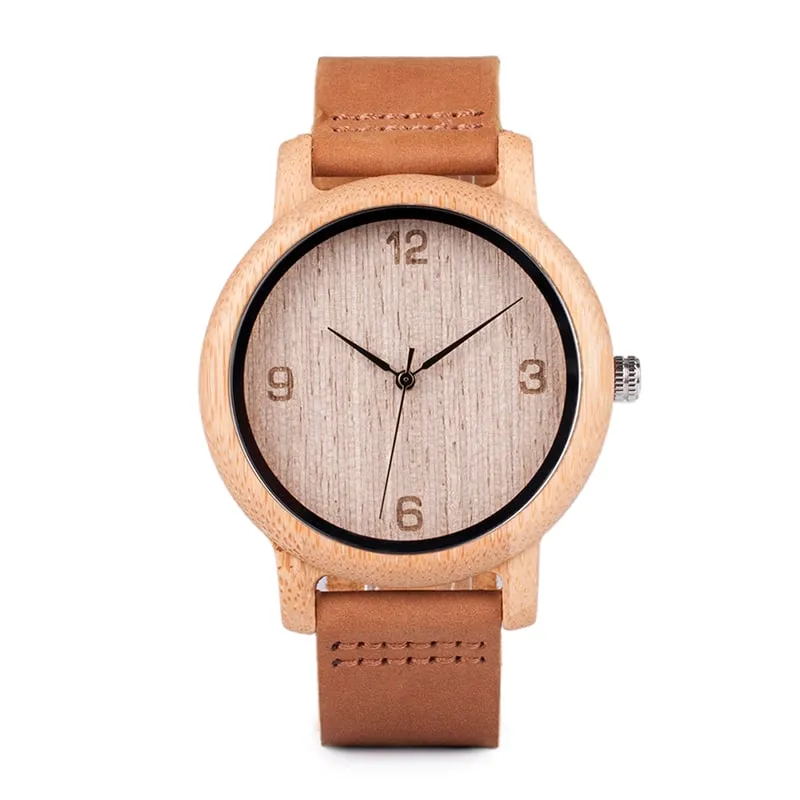 Women's Brown Genuine Leather Watch