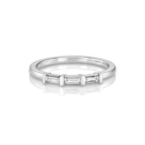 Yours only - Baguette Line Diamonds Ring