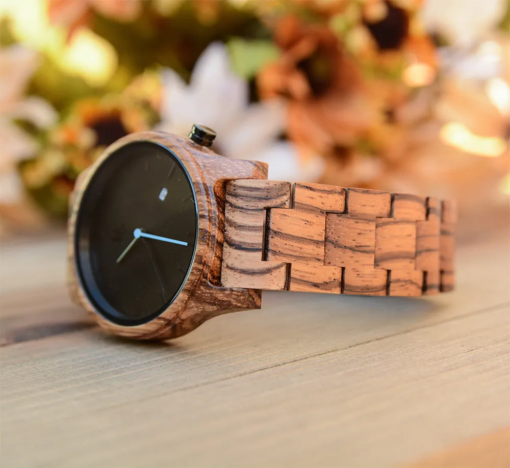 Zera Groomsmen Watches with Personalized Engraving